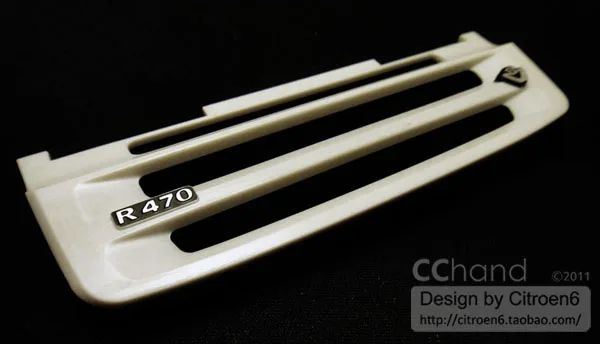 Решетка трехмерная V8 металлическая этикетка для трактора 1/14 TAMIYA R470 R620 | Игрушки и