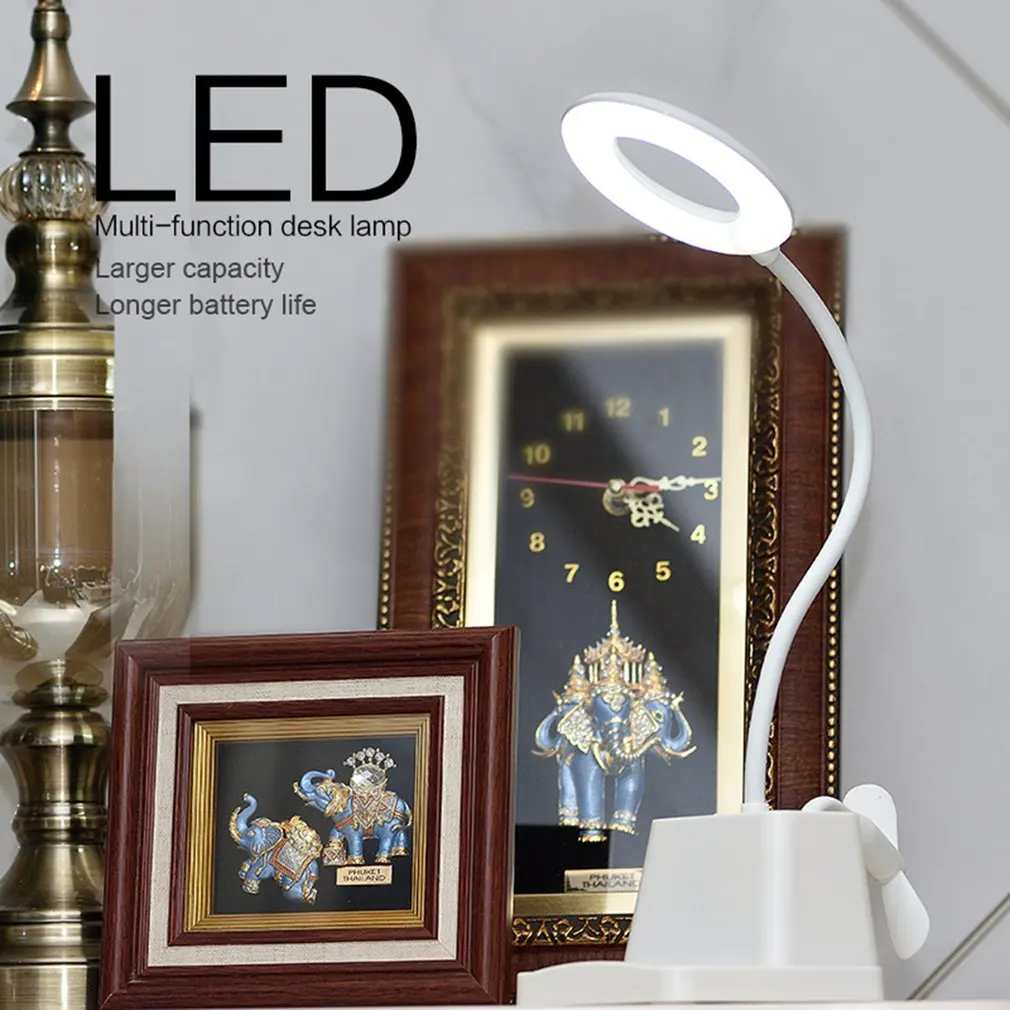 

Multifunctional Filling And Plugging Dual Purpose Desktop Eye Protection And Aromatherapy Pen Holder Lamp