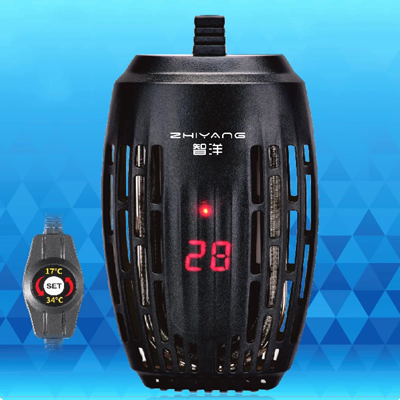 

110v-220v Adjustable Temperature Thermostat Heater Rod 25W/ 50W/75W/100W Submersible Aquarium Fish Turtle Tank water control