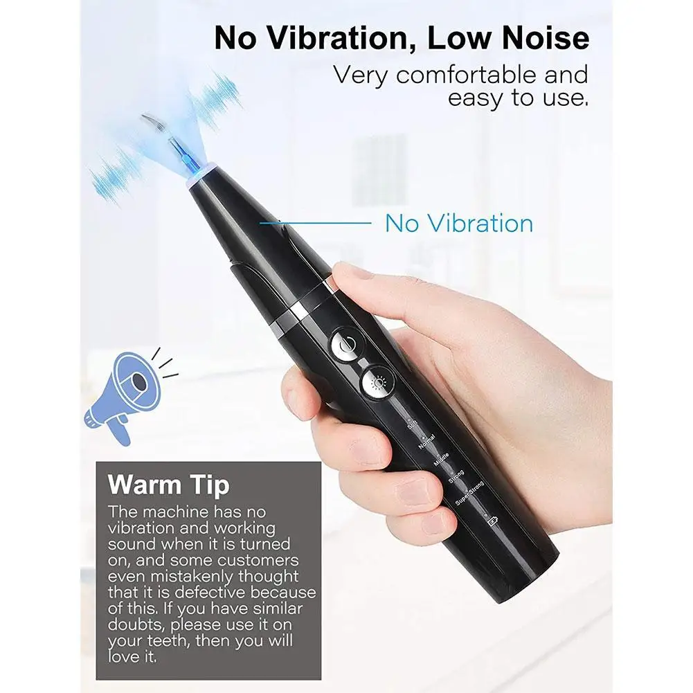 

Portable Electric Sonic Dental Scaler Tooth Calculus Remover Tooth Stains Tartar Tool Dentist Whiten Teeth Cleaner Oral Hygiene