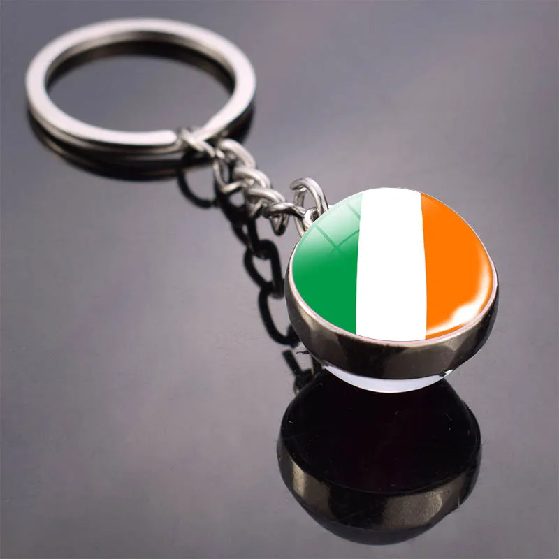 Двойной подвесной брелок со стеклянными шариками Западная Европа Бельгия