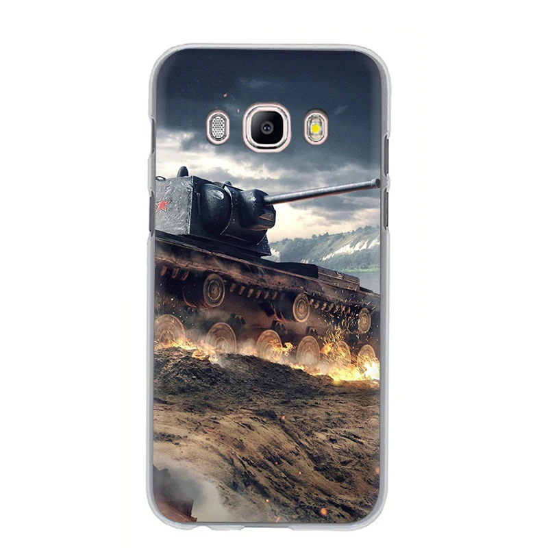 H5 World of tanks жесткий чехол для телефона с рисунком в виде обложка чехол для Samsung Galaxy A3 5 A6 7 8 9 A10 30 40 50 70 - Цвет: H5