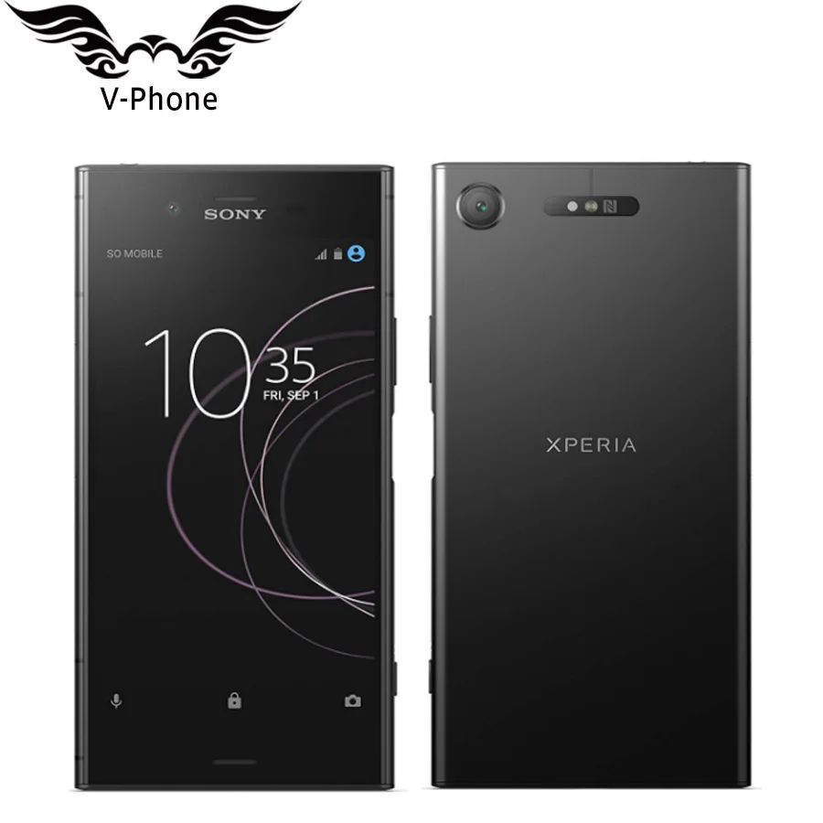 5," Dual Sim sony Xperia XZ1 G8342 4 Гб 64 Гб мобильный телефон 4G LTE Snapdragon 835 Восьмиядерный Android NFC Смартфон