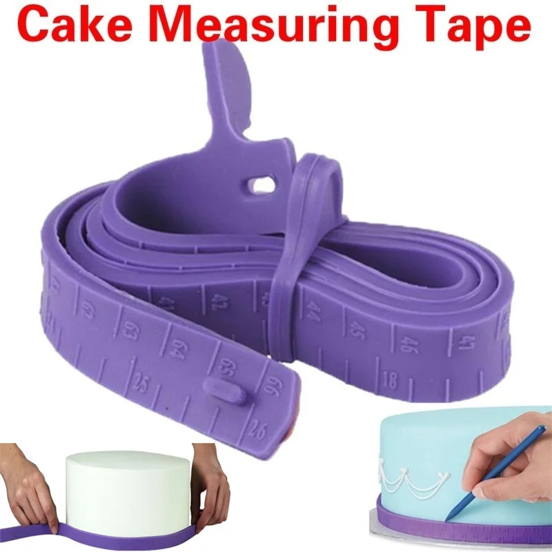 Силиконовая измерительная лента для торта с помадкой разделительная линейка
