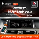 магнитола 2 din android 10 с экраном автомагнитола для BMW 7 серии F01 F02 2019-2015, интеллектуальная система 1920*720P, автоаудио, gps навигатор