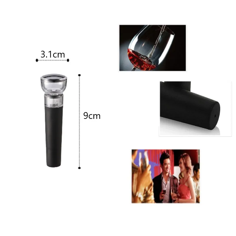 

Stainless Steel Wine Cork Wine Pressure Cork Wine Cork Stopper Plug Cover Bottle Caps Bottle Stopper Wine Pourer Stoppers