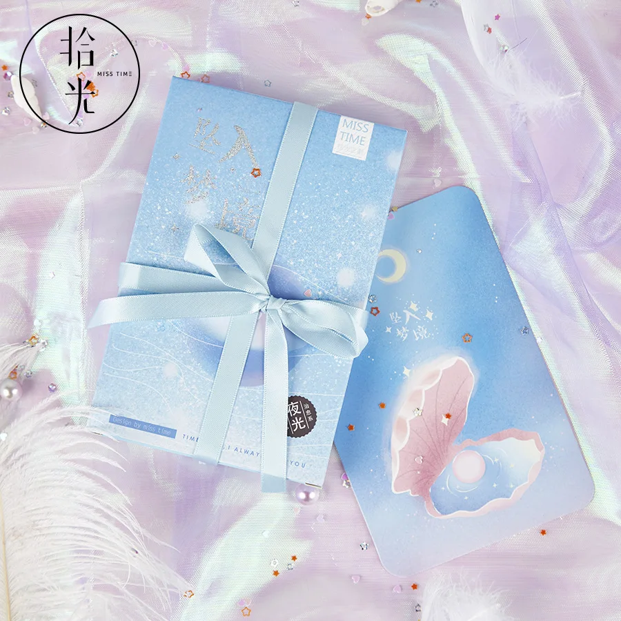 30 листов/набор светящаяся открытка в упаковке | Канцтовары для офиса и дома