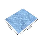 Покрытие для бассейна 1,9x4 м, прямоугольное защитное покрытие для бассейна, покрывало из ПВД с солнечной батареей, покрытие для ванны