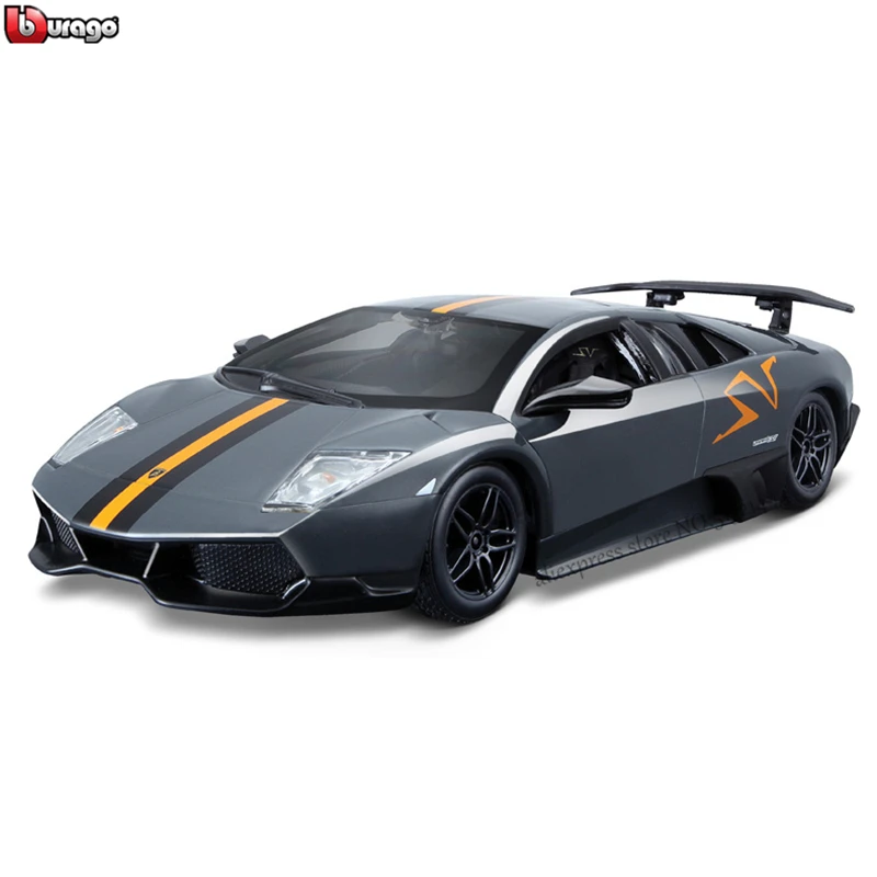 Модель автомобиля из сплава Bburago 1:24 Lamborghini LP670SV коллекционная Подарочная игрушка |