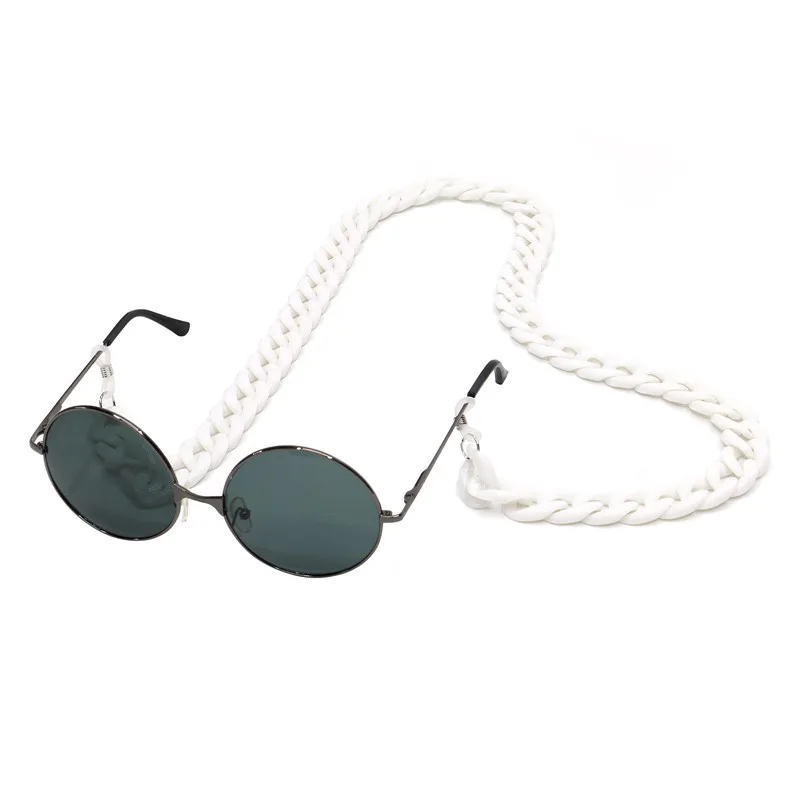 

28 Colors Fashion Acrylic Candy Color Reading Glasses Chain For Women Cords Beaded Eyeglass Lanyard Hold Straps Sunglasses Chain