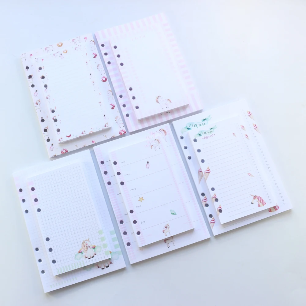 Милый многоразовый внутренний бумажный сердечник Domikee с 6 отверстиями для