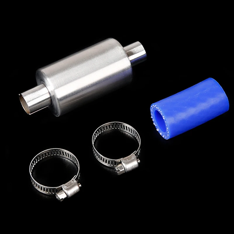 выхлопная труба с глушителе