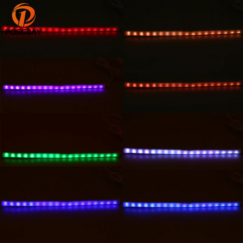 Цветная RGB лента POSSBAY гибкая светодиодная атмосферная лампа с беспроводным