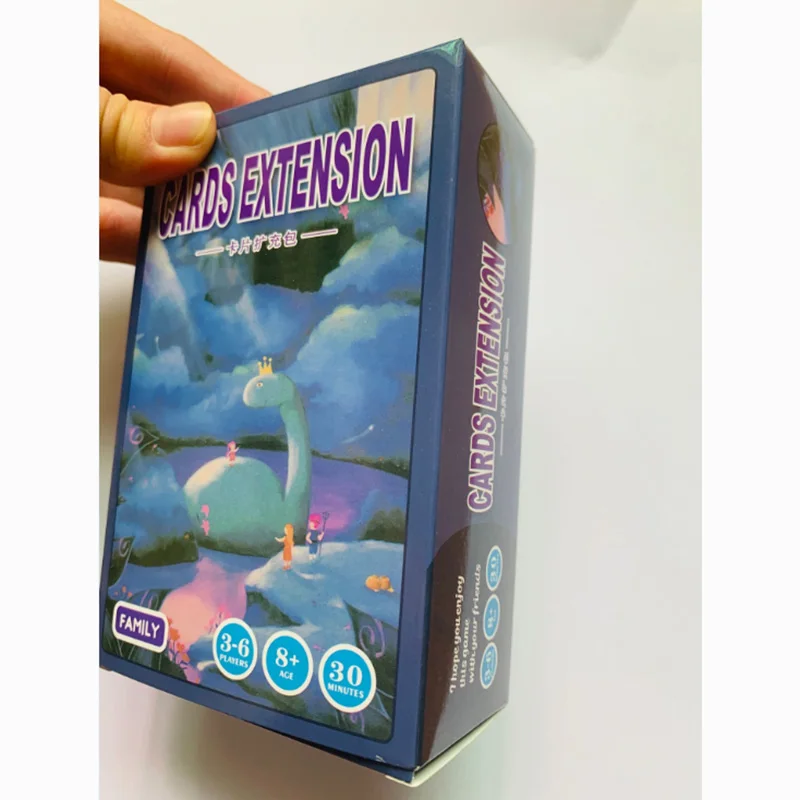 Illustrations Cards Game Blue Extension Version Kid's 3-6 Players Family Board Educational 110 | Игрушки и хобби