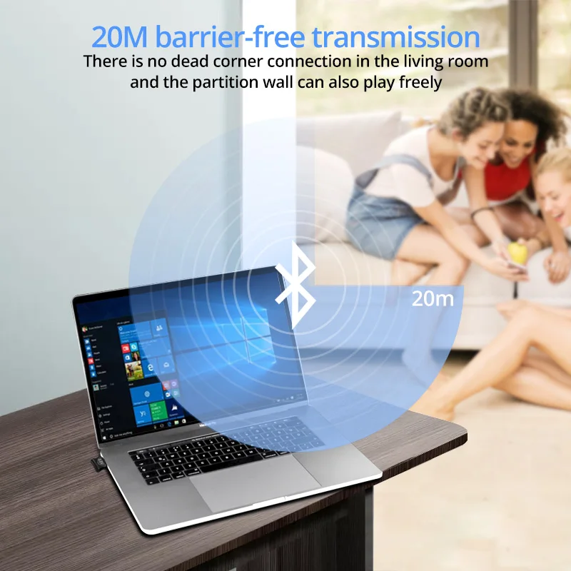 ANKNDO 5 0 Bluetooth Usb адаптер для ПК Windows 7 8 10 компьютерные ноутбуки рецептор передатчик