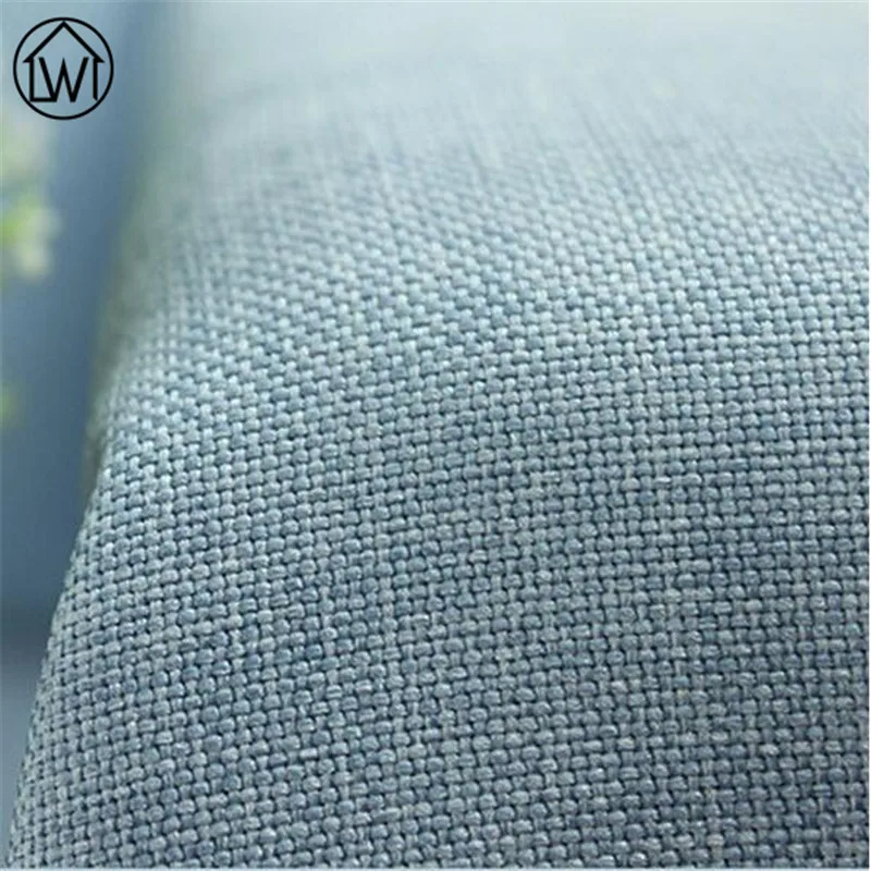 

Mediterranean Stripes Fine Linen Four Seasons Sofa Cover Eco-Friendly Anti-Mite Slip Sofa Cushion Pure Color Seat Quilted Cover