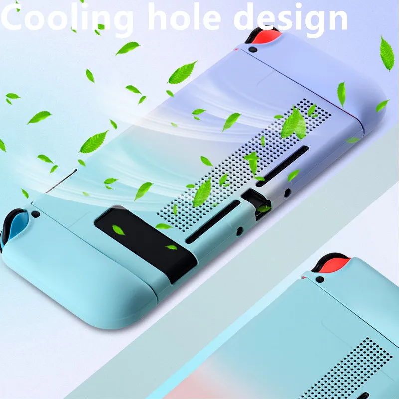 For Nintendo Switch NS Joy-Con Case cover Colorful PC Protective Coque Shell Nintend Console Detachable Cooling Hole Skin | Электроника