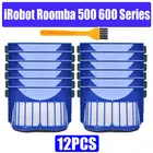 Сменные детали для пылесосов iRobot Roomba 500, 600, 536, 550, 551, 620, 650, HEPA щетка, сменные детали