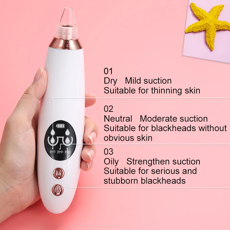 от прыщей для лица Черное очищающее средство черных точек аппарат Электрический