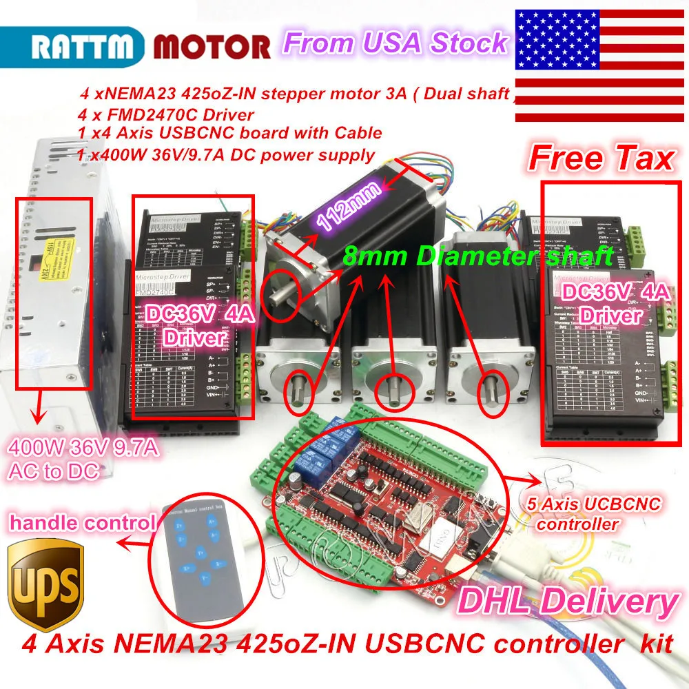 usbcnc nema23