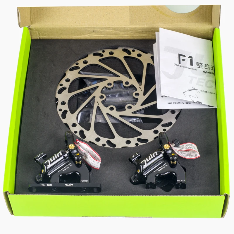 Juin Tech F1 для велокросса СХ велосипедные дисковые тормоза суппорты с плоским