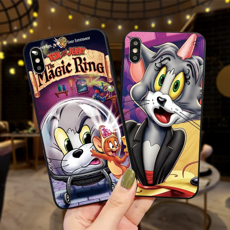 Чехол Tom the cat и jack mouse для Xiaomi Redmi Note 5 S2 7 Plus 6 3 3S Pro 4A 4X 5A 6A Prime mi 9 8 RG Lite | Мобильные