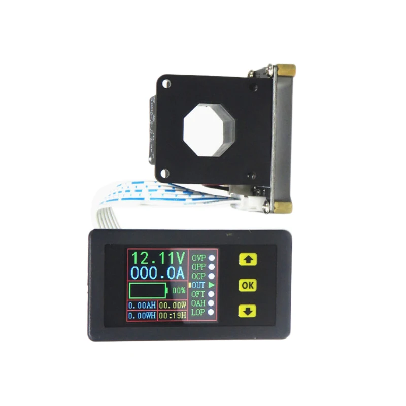 Вольтметр Амперметр Напряжение Ток кВт ч Ватт метр VAC9010H DC 200A 12 В 24 в 48 72 батарея