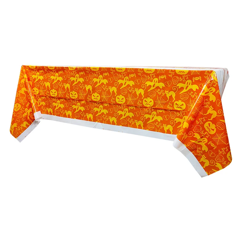 

2021 Scary Accessory Multicolor Blood Handprint Tablecloths Dining Table Covers Halloween Decoration Table Home Decor Accessory