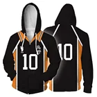 Новое поступление косплей костюм горячий аниме Karasuno старшая школа волейбол Клуб Спортивная одежда Haikyuu! Трикотажная Униформа с 9 персонажами