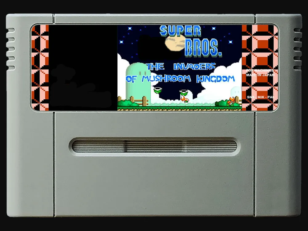 

16 бит игры ** Super Bros. -Захватчики грибного Королевства (PAL Европейская версия!)