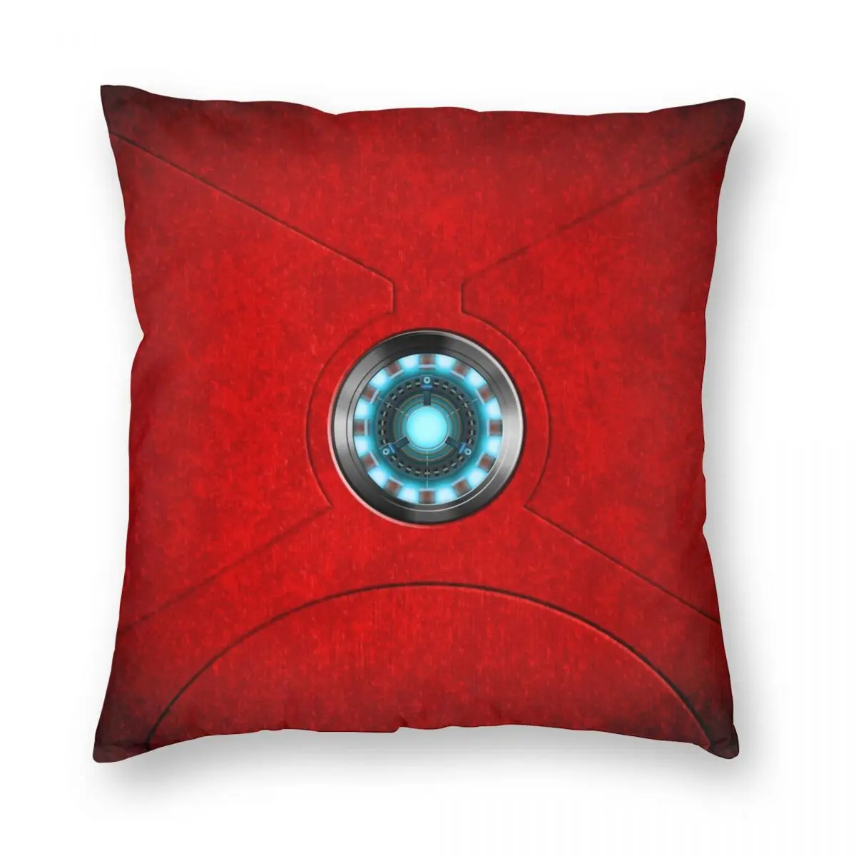 

Superhero Body Armor Pillowcase Polyester Linen Velvet Pattern Zip Decorative Pillow Case Sofa Seater Cushion Cover