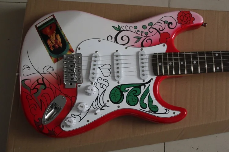 Factory store pattern rosewood fretboard ST 6 strings electric guitar guitarra | Guitar