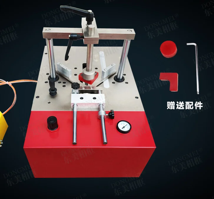 Billig Pneumatische Nagler Winkel Framing Maschine V Nagel Desktop Nagel Maschine Rahmen Nagel Maschinen 7
