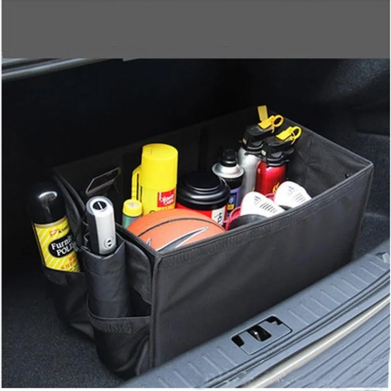 

Car Trunk Organizer Box Folding Oxford Auto Boot Organiser Collapsible Tools Organiser Storage Box Stowing Tidying