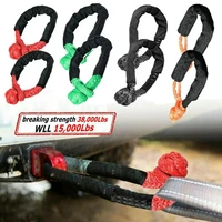 trailer rope synthetic rope multi color flexible car capstan cord winch rope string line cable with sheath towing rope