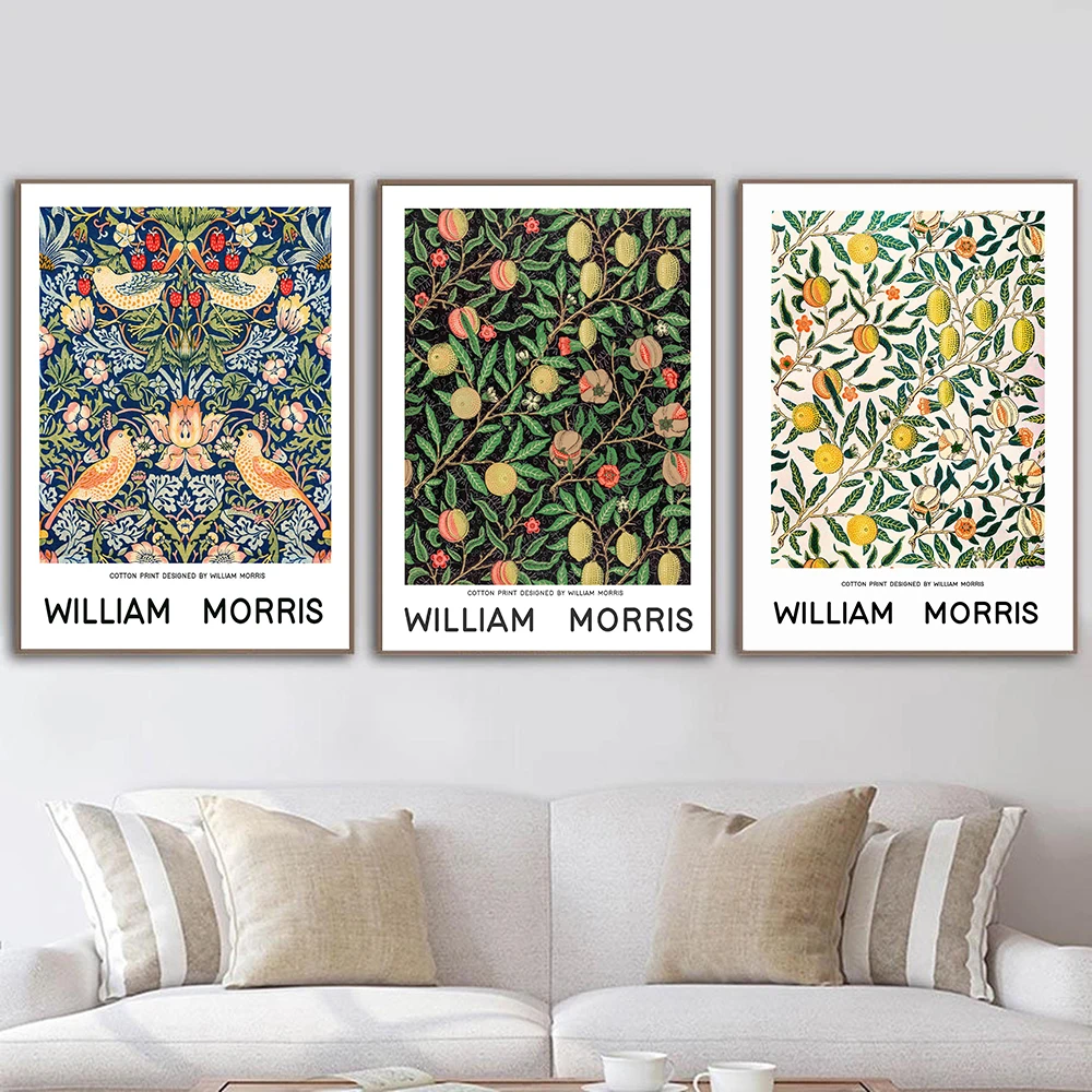 

Vintage Fruit Floral Strawberry Wall Art Canvas Painting Nordic Posters and Prints Wall Pictures for Living Home Decoration