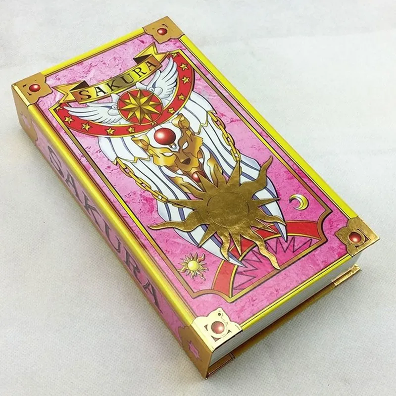 56 шт./компл. аниме розовый карточный чехол искусственная кожа с розовой волшебной