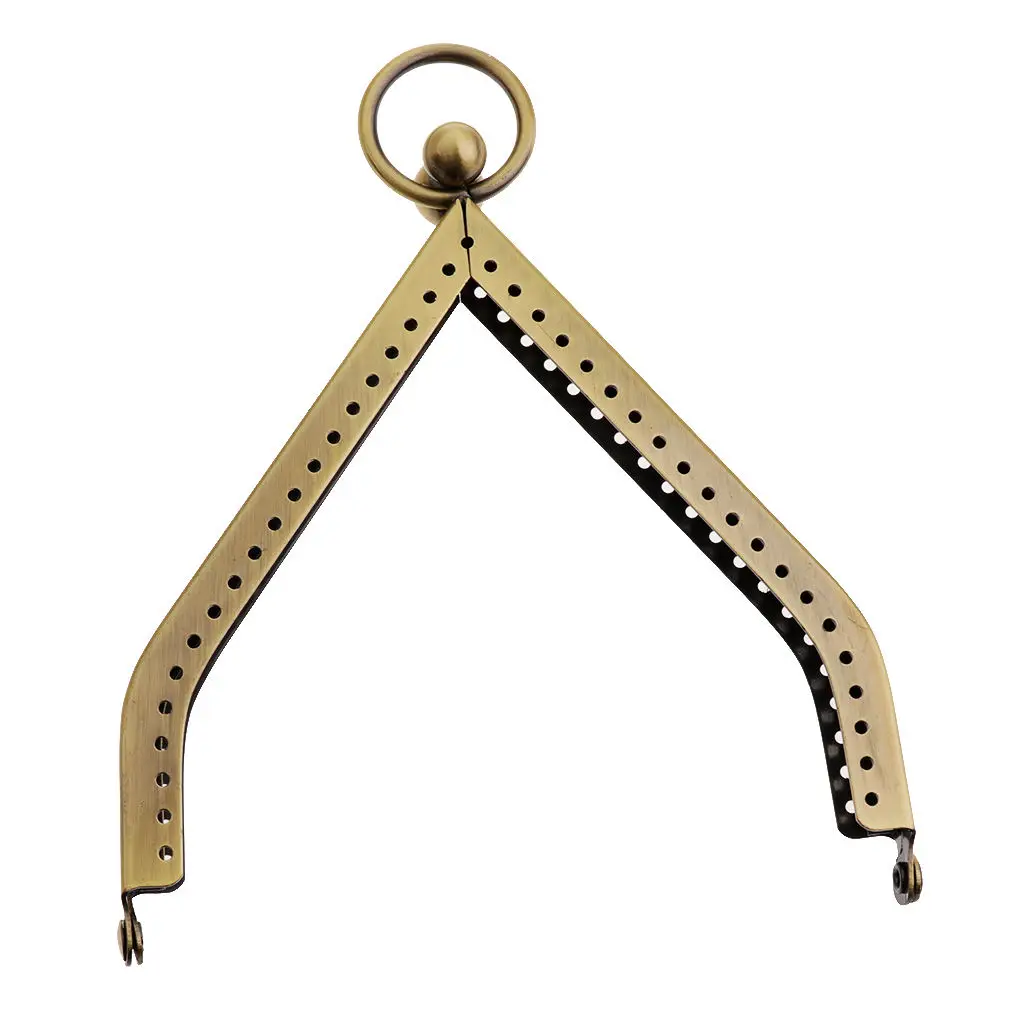 

11 см Ретро клатч, кошелек для монет, треугольная металлическая сумка, рамка, кошелек, товары для изготовления