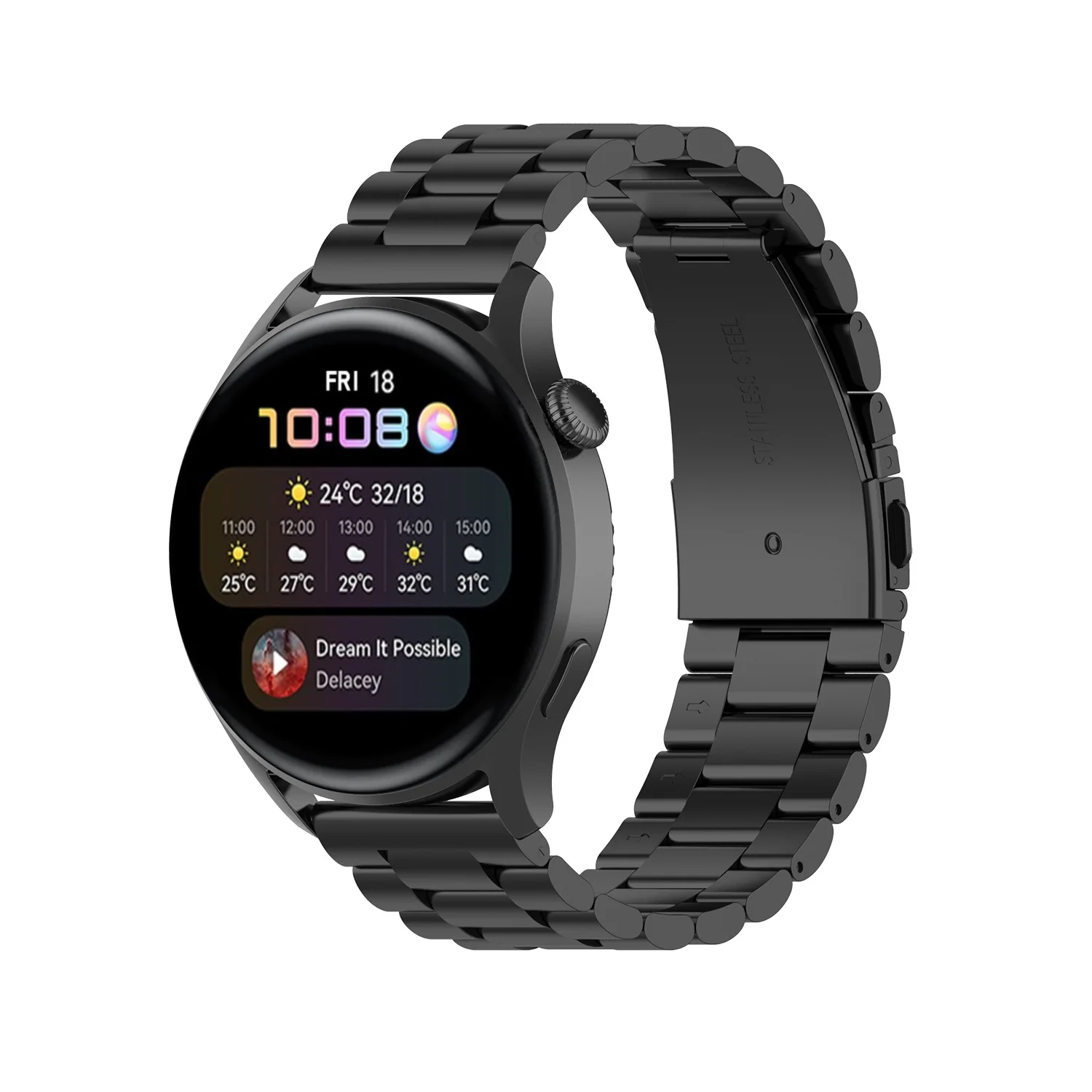 

Браслет из нержавеющей стали для Huawei Watch 3, 22 мм