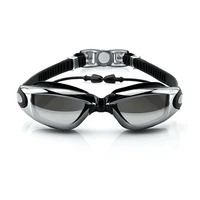 myopia swimming goggles earplug men women prescription professional adult diving glasses swim eyewear waterproof optical