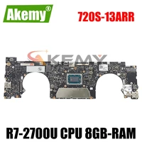 5b20q59412 for lenovo ideapad 720s 13arr laptop motherboard with ryzen 7 r7 2700u cpu 8gb ram es321 nm b441 100 test ok