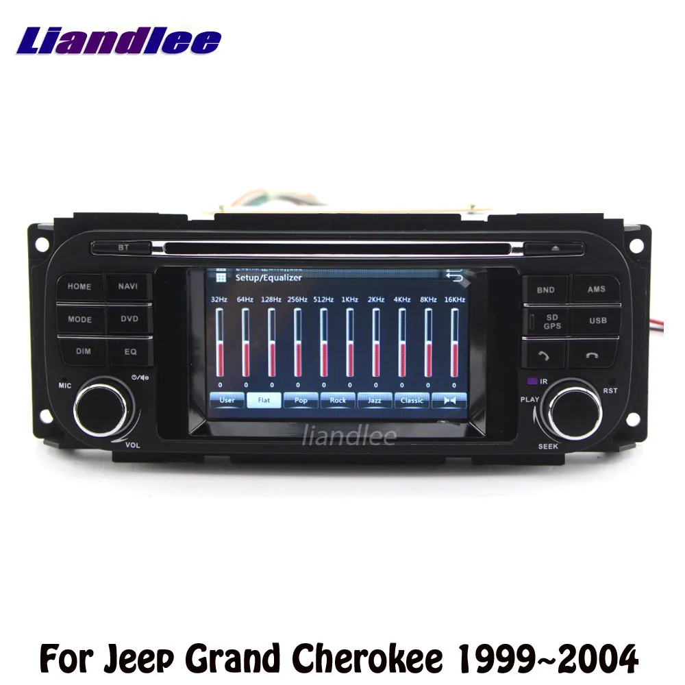 Автомагнитола 2DIN для Jeep Grand Cherokee 1999 2004 автомагнитола Wince GPS карты навигационный
