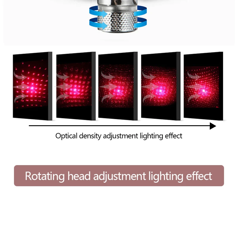 Мини лазерные фонари на крышу автомобиля USB лампы авто украшение свет атмосфера