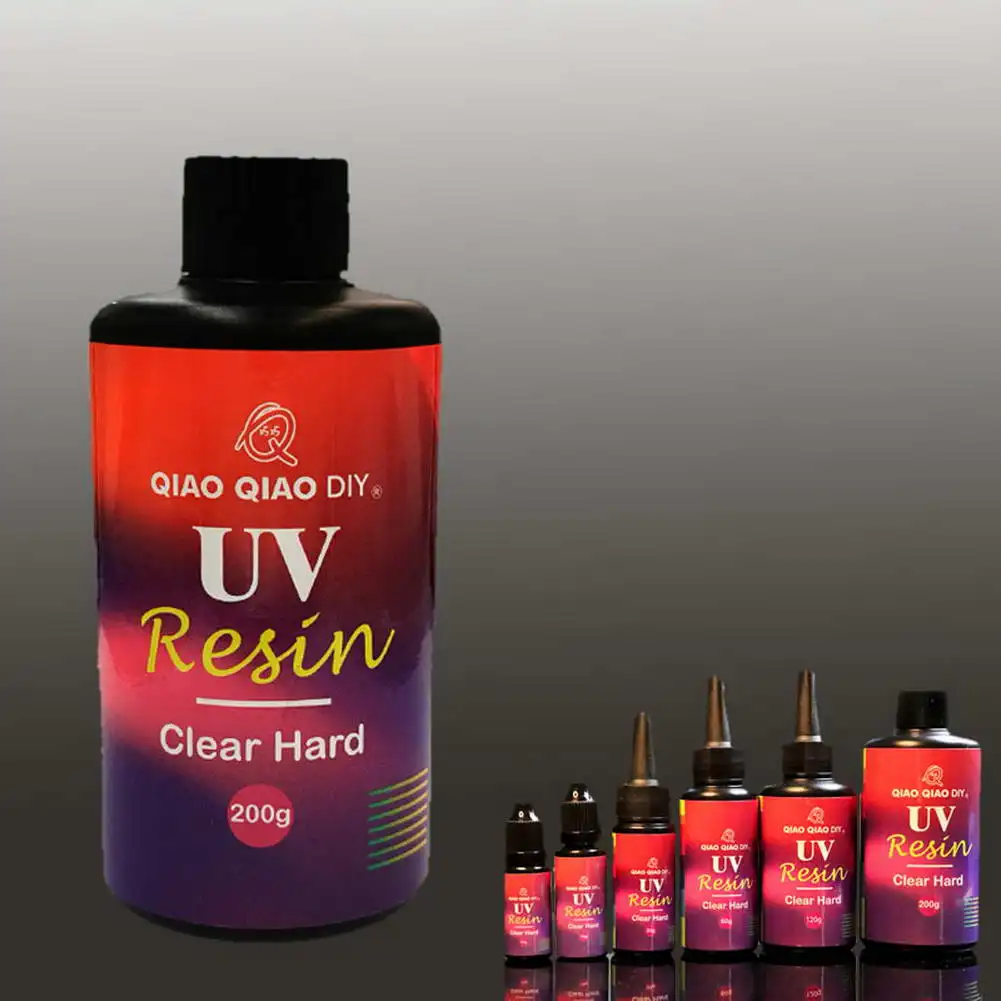 УФ полимеризация смолы эпоксидной жесткий ультрафиолетовый клей для DIY