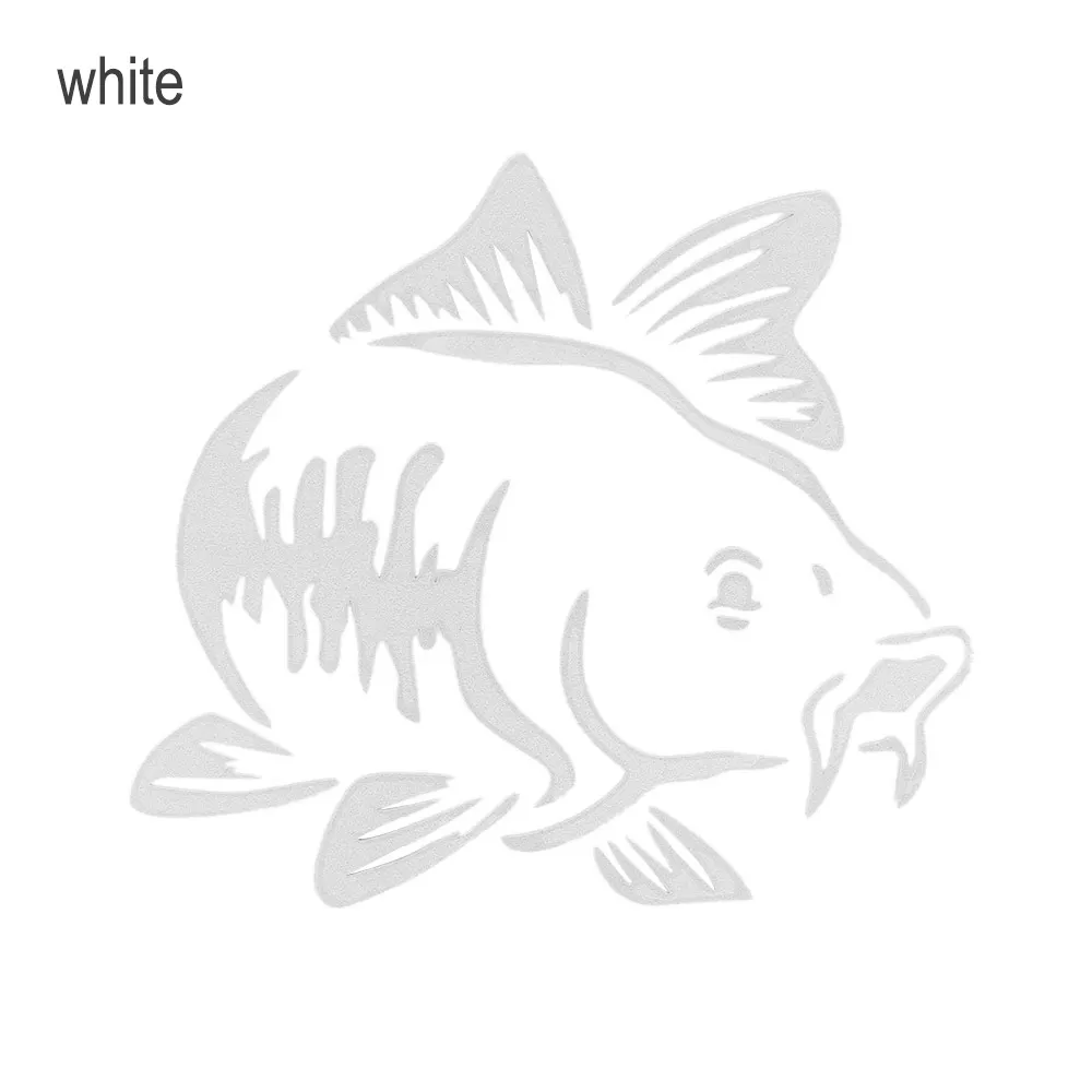 

Car Sticker 1 Pcs Universal Carp Fishing Car Vinyl Decal Art Sticker Kayak Fishing Car Truck Boat Tribal Accessories 15*14CM