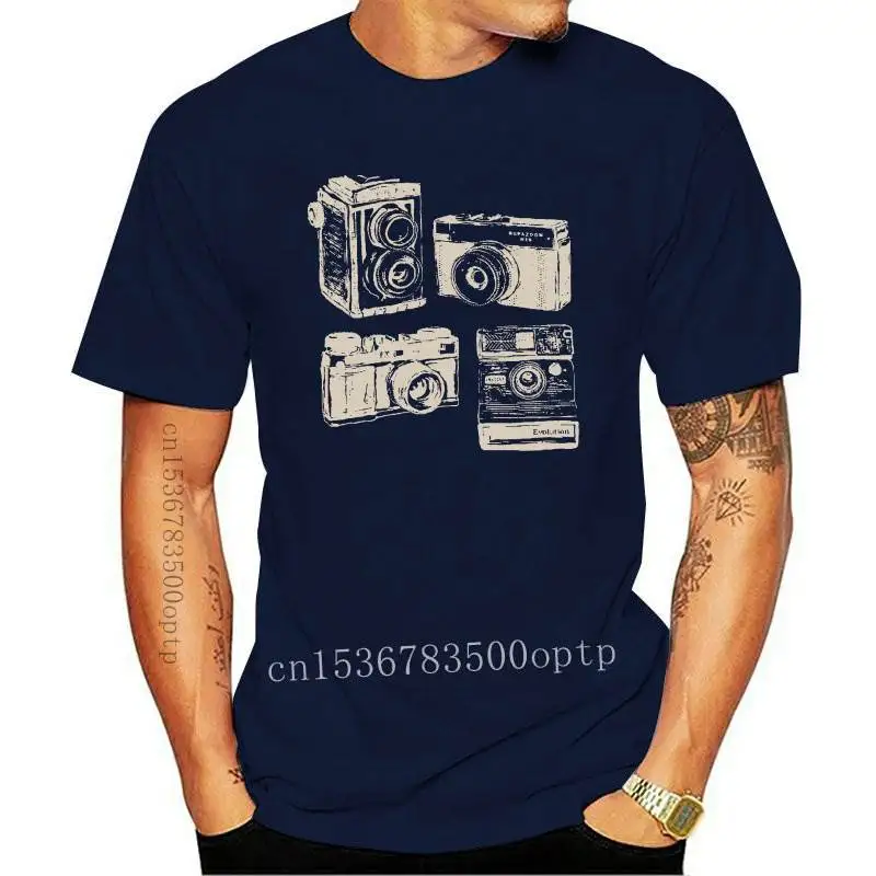 

New 2021est 2021 T Shirt Men Tshirt Mens Camera Theme T-shirt