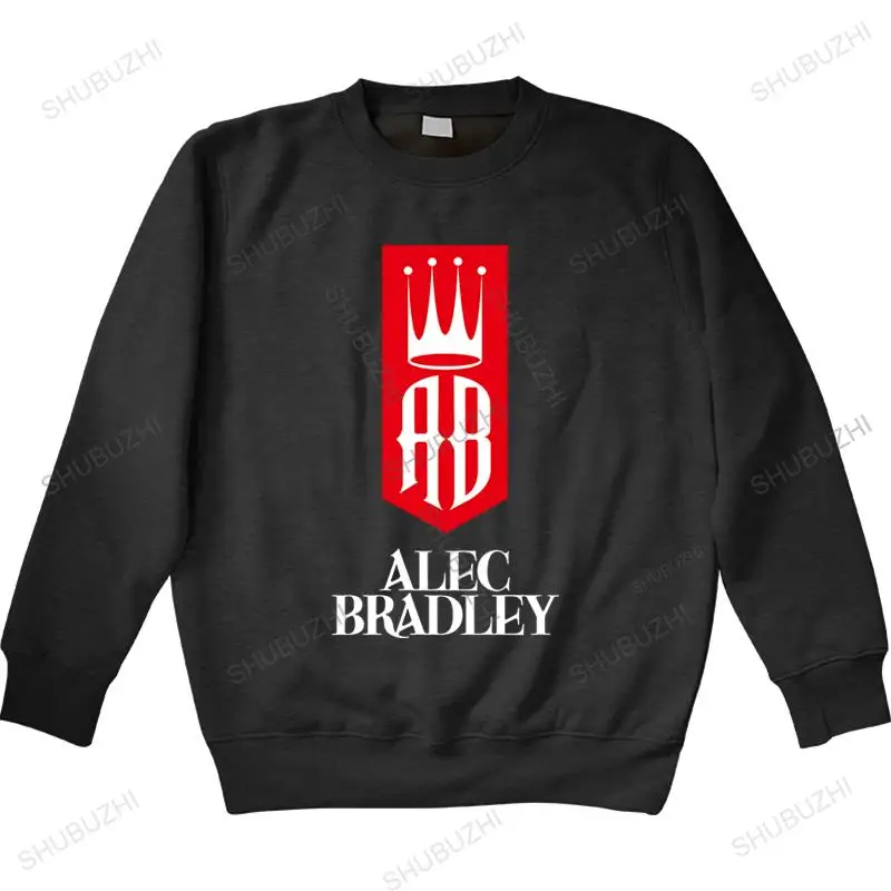 

men autumn sweatshirt black high quality hoodies ALEC BRADLEY man long sleeve hoody unisex shubuzhi cotton hoodie for boys