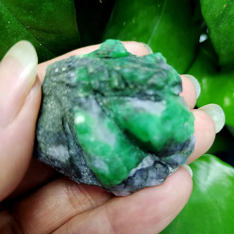 Редкий Натуральный Камень изумруд кристаллы сырье минералы украшение дома