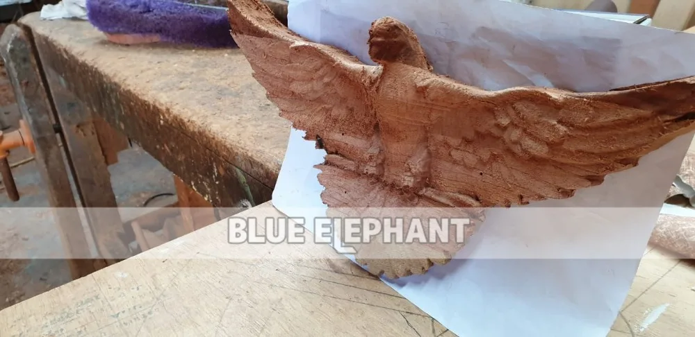 Синий слон 1530 4 оси УВД CNC машина высокоэффективный автоматический станок для резки древесины с шпинделем качели 180 градусов