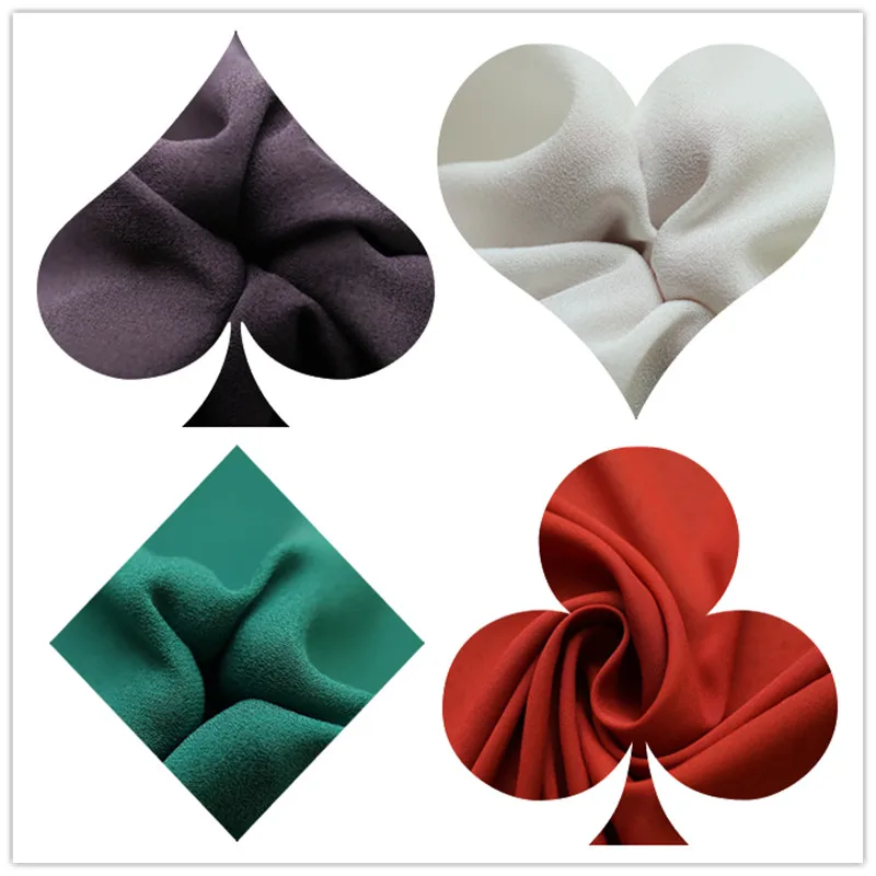 Тяжелый жоржет Одежда сырье шелк 14-16 мм 114 Ширина Саудовский увлажняющий горячий